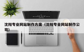 盘锦沈阳专业网站制作方案（沈阳专业网站制作公司）